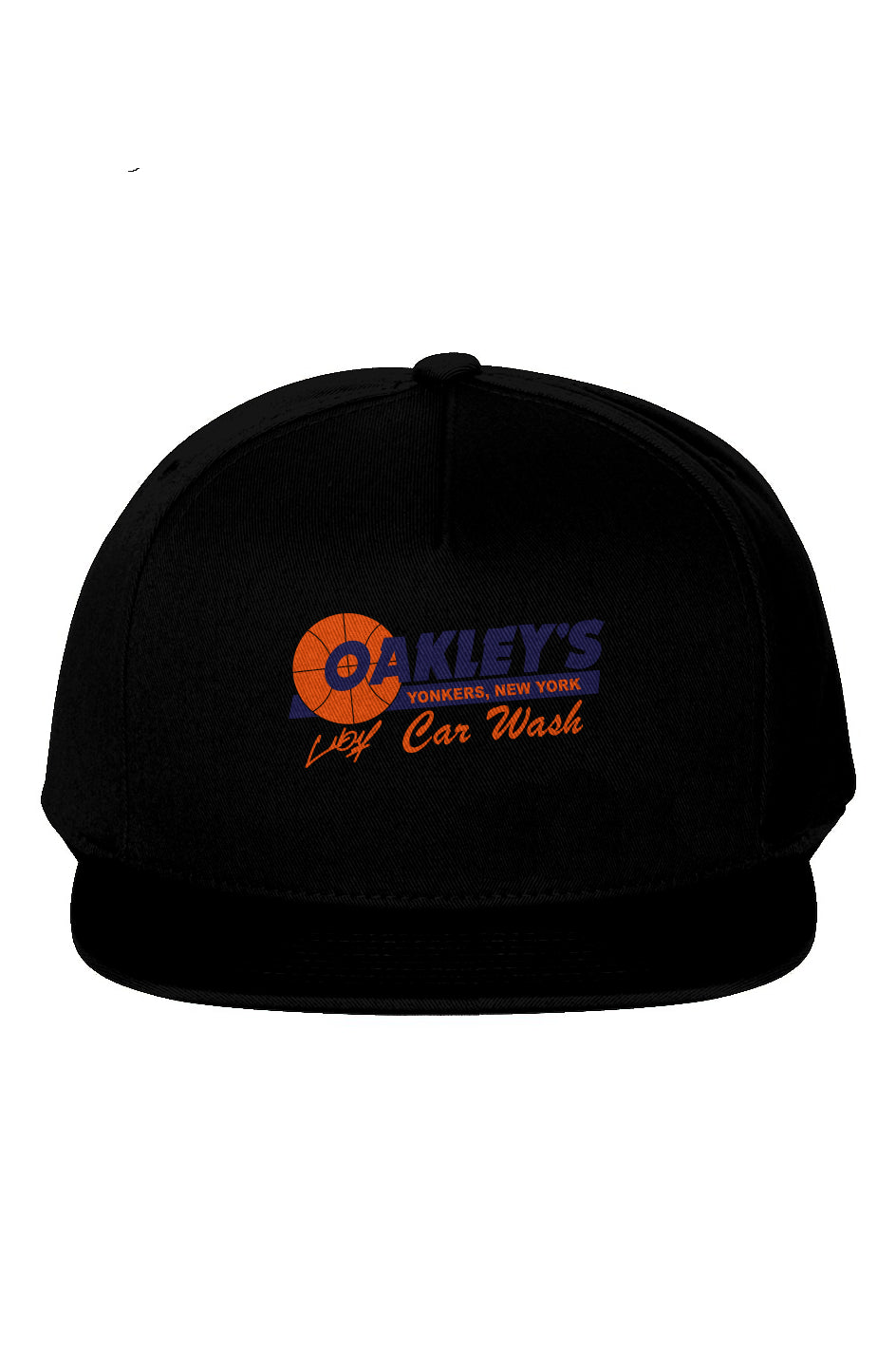 5-Panel Cotton Twill Snapback Cap
