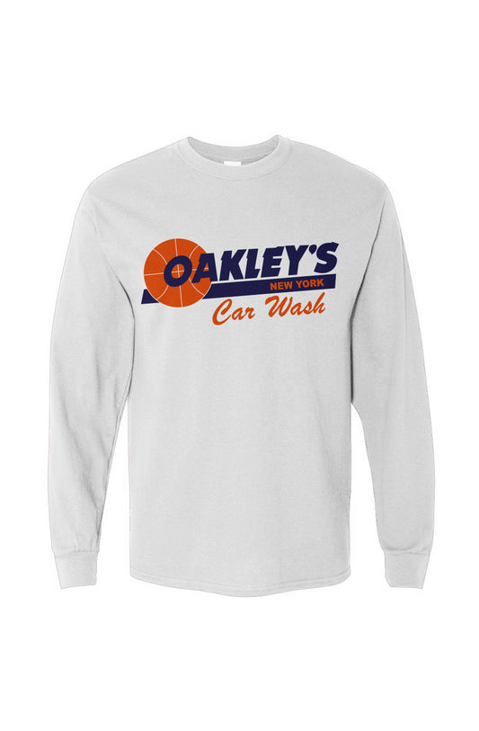 Car Wash Long Sleeve in White
