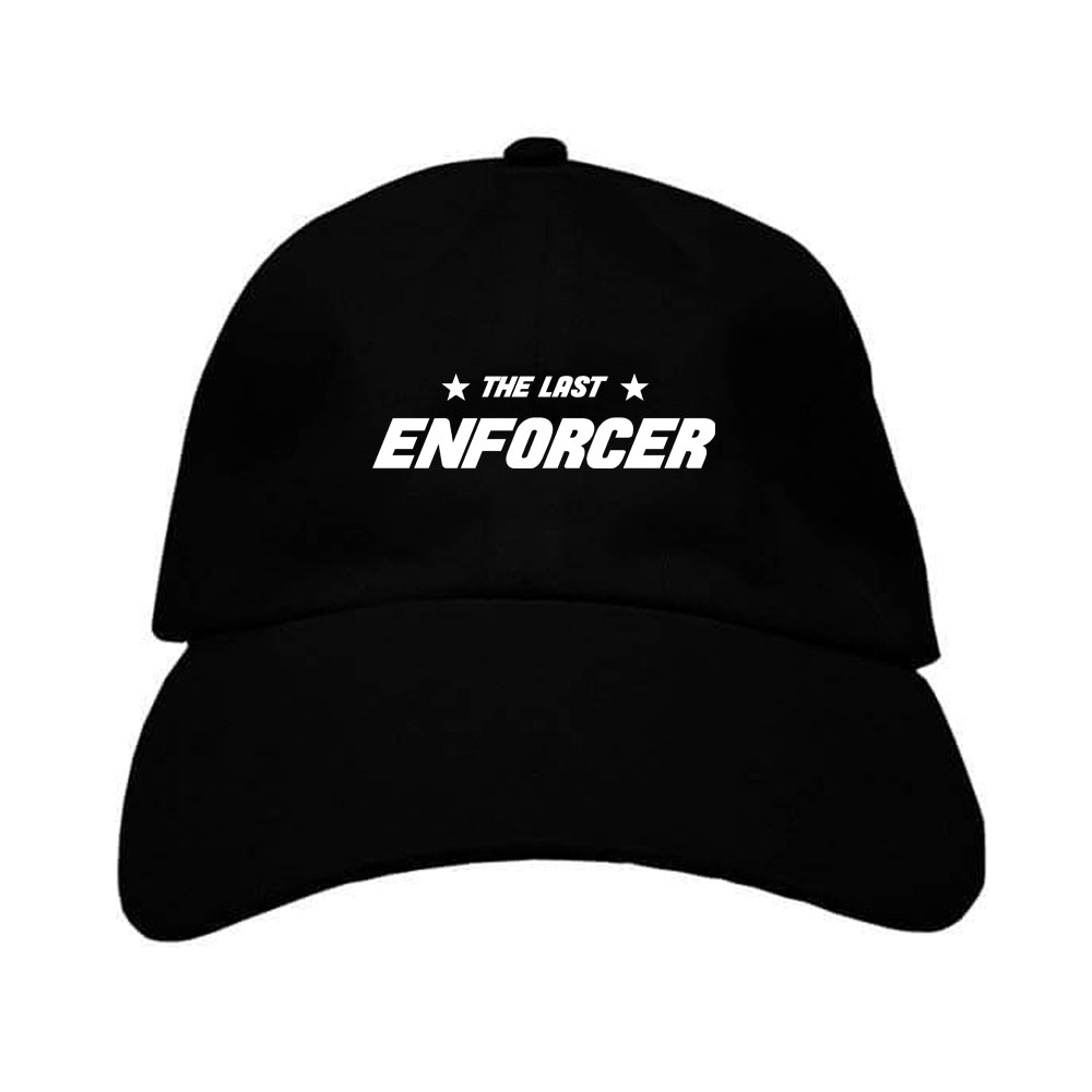 Black::The Last Enforcer Dad Hat in Black