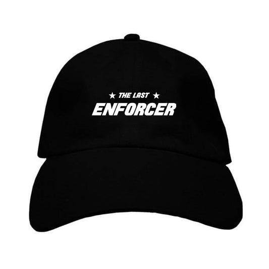 Black::The Last Enforcer Dad Hat in Black