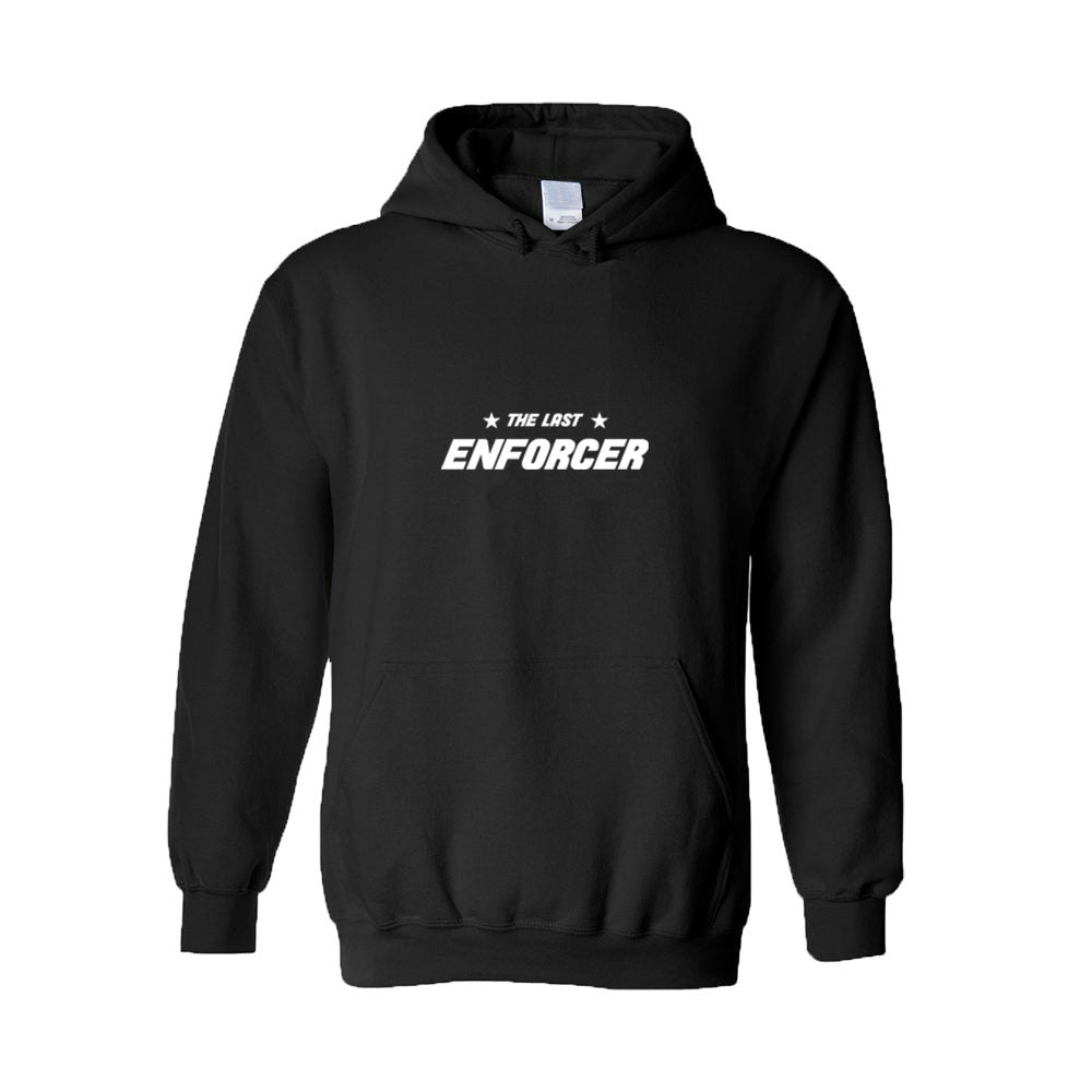 Black::The Last Enforcer Pullover Hoodie in Black