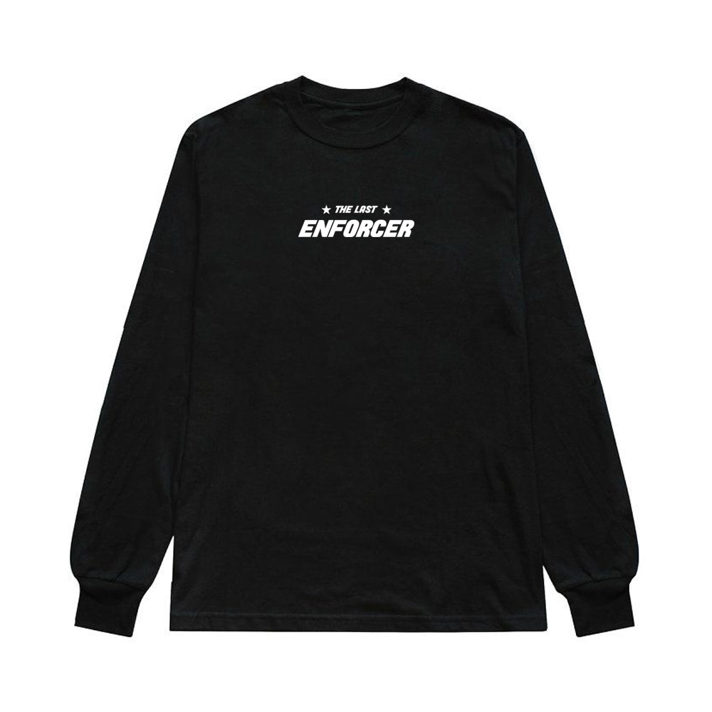 Black::The Last Enforcer Long Sleeve Tee in Black